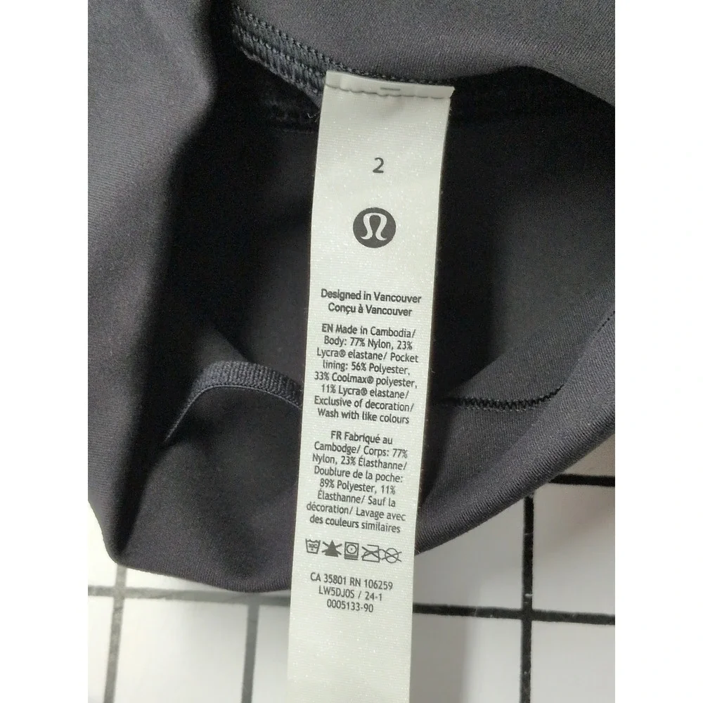 lululemon athletica material nylon